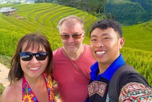 Hanoi: tour in moto di 3 giorni a Mu Cang Chai, trekking, vita locale