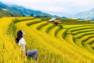 Hanoi: tour in moto di 3 giorni a Mu Cang Chai, trekking, vita locale