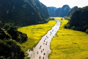 Hanoi: 3 päivän Ninh Binh, Ha Long ja Lan Ha Bay 5 tähden risteilyt