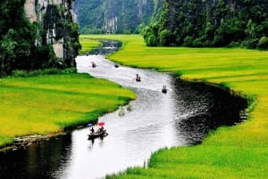 Hanoi: 3 päivän Ninh Binh, Ha Long ja Lan Ha Bay 5 tähden risteilyt