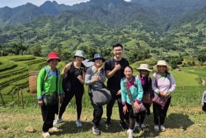 Hanoi: 3-dages Sapa-eventyr – Lao Chai, Cat Cat og Fansipan-bjergtoppen