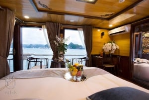 Hanoi: 3D2N Ha Long, Lan Ha Bay Hera Grand Luxury Cruise -risteilyllä Hera Grand Luxury Cruise -risteilyllä