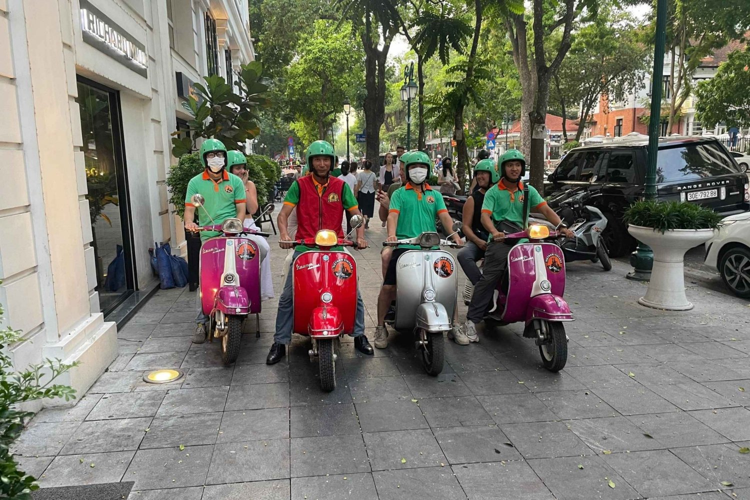 Hanoi 4.5-Hour Vespa Tour city tour