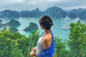 Hanoi: 4-Day Trip Ninh Binh-Halong Cruise Cabin with Balcony