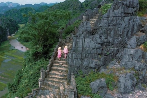 Hanoi: 4-Day Trip Ninh Binh-Halong Cruise Cabin with Balcony