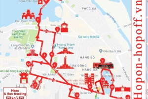 Hanoi: 4 timmars Hop on Hop off-bussresa
