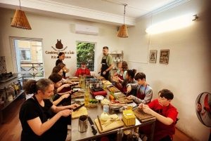 Hanoi: Matlagningskurs med 5 lokala rätter med måltid och marknadsbesök