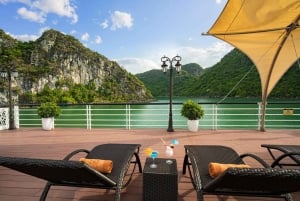 From Hanoi: 5-Star Halong Bay Overnight Cruise with Balcony