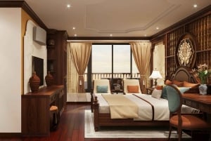 6 tähden Cycad-risteily Bai Tu Long Baylla, 2 päivää, amme, parveke