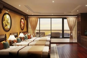 6 tähden Cycad-risteily Bai Tu Long Baylla, 2 päivää, amme, parveke