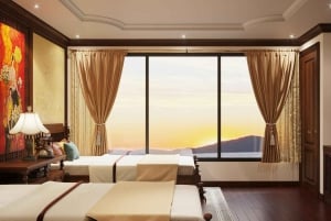 6 tähden Cycad-risteily Bai Tu Long Baylla, 2 päivää, amme, parveke