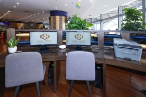 Tillgång till SH-loungen på Hanois flygplats (inrikes eller internationellt)