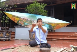 Hanói: Aldeia de papagaios de papel de Ba Duong Noi ou Chapéu e Incenso