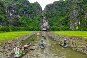 Hanoi Bai Dinh-pagoden, Nhat Tru-pagoden eller Trang An, Mua-grotten