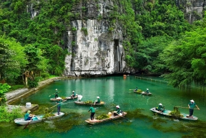 Hanoi Bai Dinh-pagoden, Nhat Tru-pagoden eller Trang An, Mua-grotten