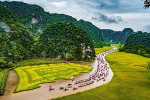 Hanoi Bai Dinh-pagoden, Nhat Tru-pagoden eller Trang An, Mua-grotten