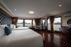 From Hanoi: 2-Day Luxury Cruise of Ha Long and Lan Ha Bay