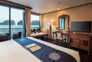 From Hanoi: 2-Day Luxury Cruise of Ha Long and Lan Ha Bay