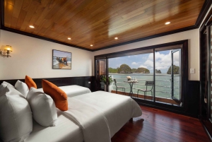 From Hanoi: 2-Day Luxury Cruise of Ha Long and Lan Ha Bay