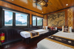 From Hanoi: 2-Day Luxury Cruise of Ha Long and Lan Ha Bay