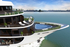 From Hanoi: 2-Day Luxury Cruise of Ha Long and Lan Ha Bay