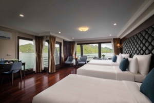 From Hanoi: 2-Day Luxury Cruise of Ha Long and Lan Ha Bay