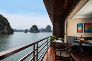 From Hanoi: 2-Day Luxury Cruise of Ha Long and Lan Ha Bay