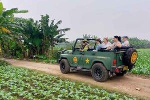Hanoi Jeep-avontuur: Bat Trang Pottery & GOM Live Show