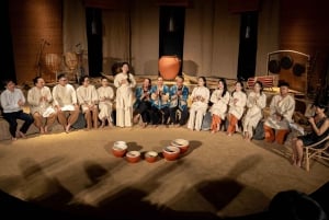 Hanói: paseo en vespa por Bat Trang, pueblo de cerámica, espectáculo en vivo de GOM