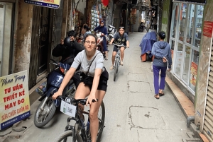 Hanoi: Cykeltur genom dolda pärlor och Banana Island
