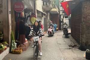Hanoi: Cykeltur genom dolda pärlor och Banana Island