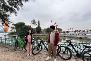 Hanoi: Cykeltur genom dolda pärlor och Banana Island