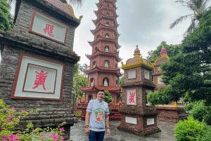 Hanoi: Bronseby og templer, Vestinnsjøen, byomvisning