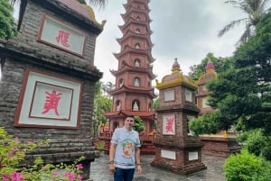 Aldeia de Fundição de Bronze de Hanói, Pagode Tran Quoc, Rua do Comboio