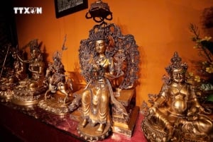 Aldeia de Fundição de Bronze de Hanói, Pagode Tran Quoc, Rua do Comboio