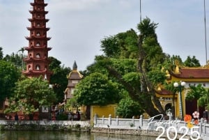 Aldeia de Fundição de Bronze de Hanói, Pagode Tran Quoc, Rua do Comboio
