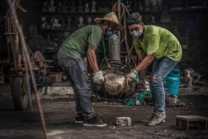 Aldeia de Fundição de Bronze de Hanói, Pagode Tran Quoc, Rua do Comboio