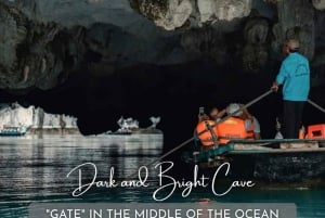 Hanoi/Cat Ba: cruzeiro de um dia pela Baía de Lan Ha com grutas escuras e claras