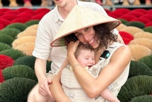 Hanoi: Chang Son Village Vifte- eller hattelaging, røkelseslandsby