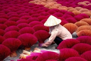 Hanoi: Chang Son Village Vifte- eller hattelaging, røkelseslandsby