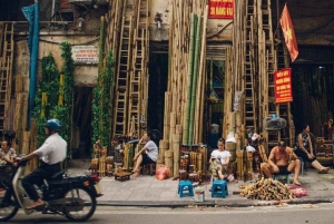 Medio día en la ciudad de Hanói: la ciudad contiene belleza cultural