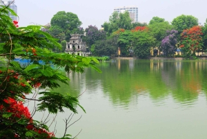 Medio día en la ciudad de Hanói: la ciudad contiene belleza cultural