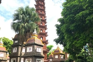 ハノイ市内の見どころ半日観光／水上人形ショーのチケット