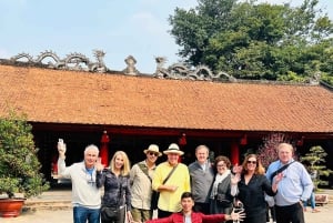 ハノイ市内の見どころ半日観光／水上人形ショーのチケット