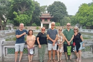 ハノイ市内の見どころ半日観光／水上人形ショーのチケット