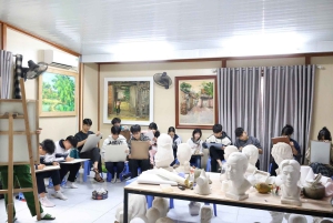 Hanoï : village de peintres Co Do ou village de l'encens, village de Hat