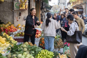 Hanoï : cours de cuisine, contes culturels, marché et transfert