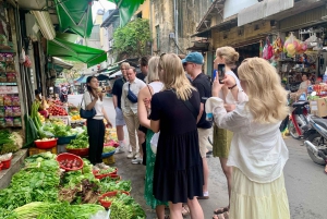 Hanoï : cours de cuisine, contes culturels, marché et transfert