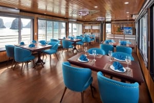 Hanoi: Cozy 5-Star Full Day Halong Cruise with Buffet & Limo