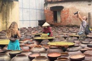 Hanoi: Cu Da Ancient Village Soy Sauce & Thang Nghiem Pagoda